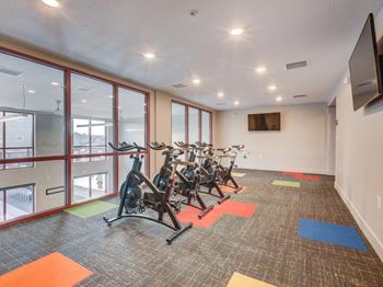 Yoga/spin room